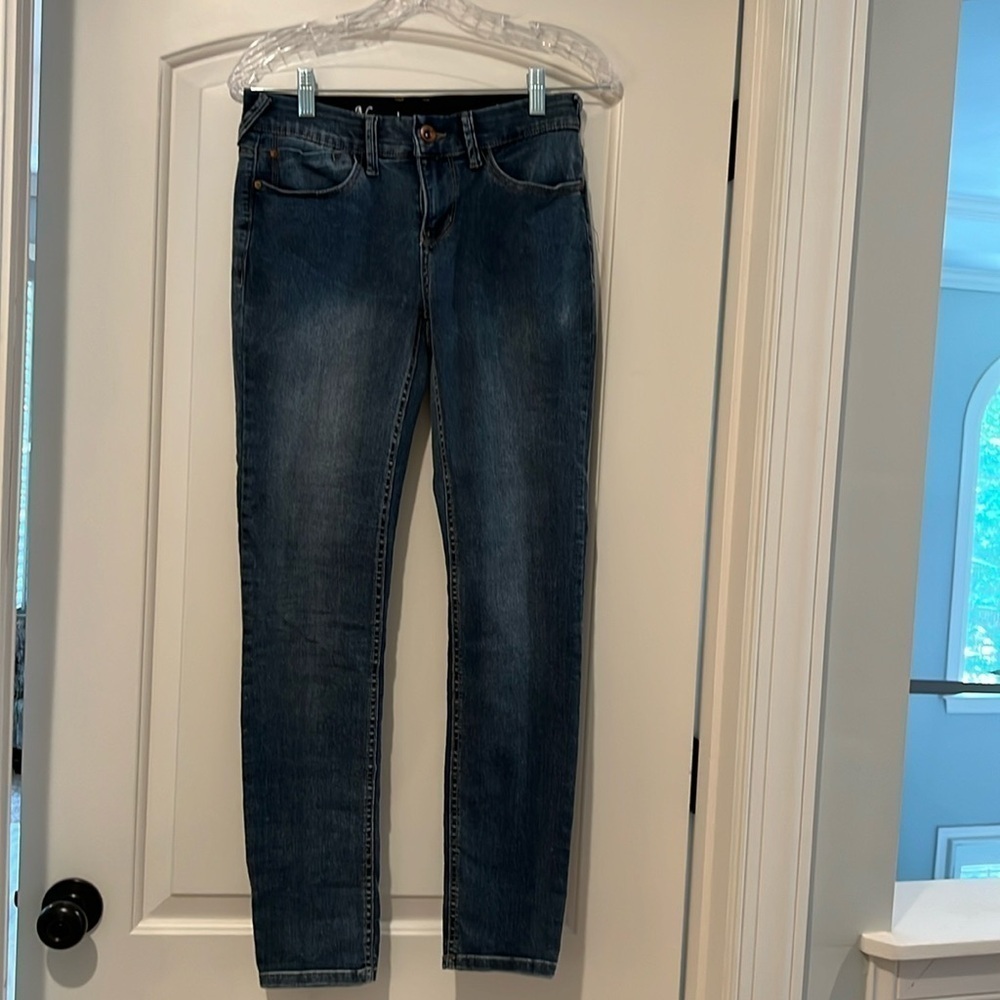 Natural Reflections Ab Slimmer Silk Denim Jean  Medium Wash Size 4